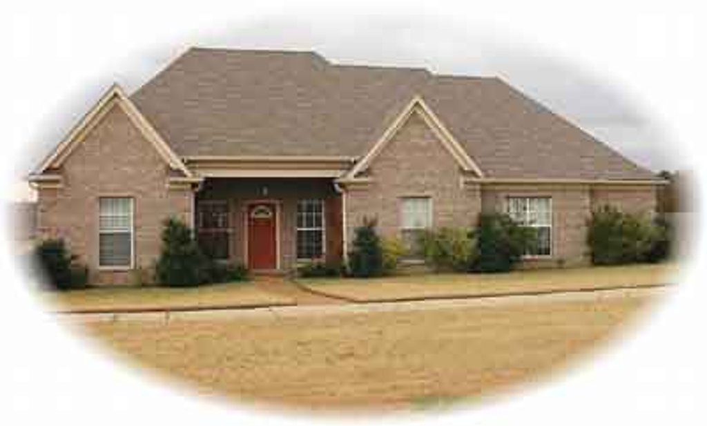 Exterior - Front Elevation 2 for Traditional House Plan #81-911 - 3 bed, 2 bath