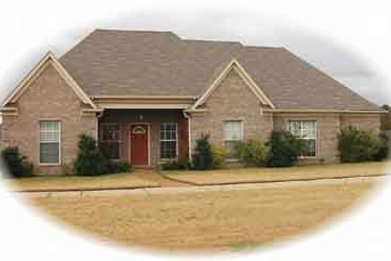 Exterior - Front Elevation 2 for Traditional House Plan #81-911 - 3 bed, 2 bath