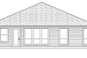 Traditional Style House Plan - 3 Beds 2 Baths 1444 Sq/Ft Plan #84-324 