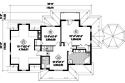 Country Style House Plan - 2 Beds 2 Baths 2571 Sq/Ft Plan #25-4686 