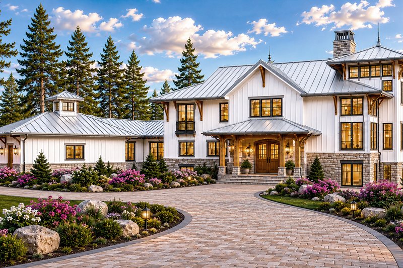Home Plan - Exterior - Front Elevation 3 for Farmhouse House Plan #928-418 - 3 bed, 3 bath
