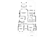 Mediterranean Style House Plan - 5 Beds 4.5 Baths 4224 Sq/Ft Plan #420-151 