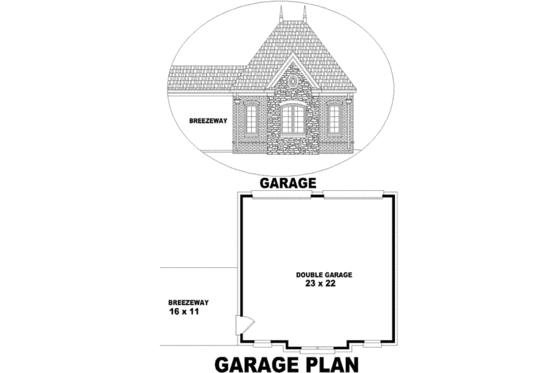 Floor Plan - Other Floor for European House Plan #81-1350 - 6 bed, 4 bath