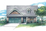 Craftsman Style House Plan - 3 Beds 2 Baths 1319 Sq/Ft Plan #53-593 