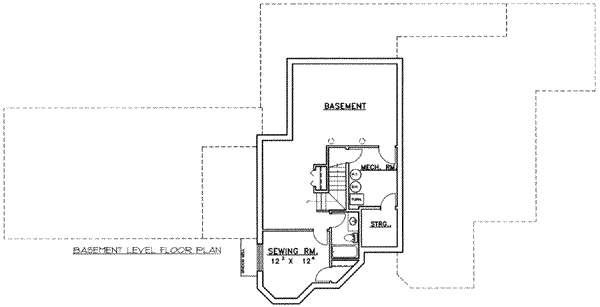 Dream House Plan - Traditional Floor Plan - Other Floor Plan #117-298