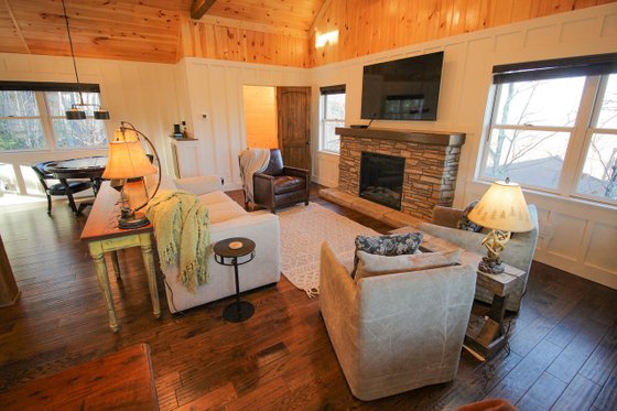 Interior - Other 2 for Cabin House Plan #123-119 - 2 bed, 2.5 bath