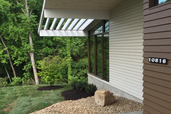 Exterior - Front Elevation 3 for Modern House Plan #438-1 - 3 bed, 2 bath