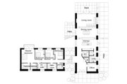 European Style House Plan - 4 Beds 2 Baths 3904 Sq/Ft Plan #520-10 