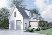 Farmhouse Style House Plan - 2 Beds 1 Baths 1139 Sq/Ft Plan #1114-52 