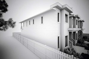 Exterior - Other Elevation for Contemporary House Plan #1101-28 - 8 bed, 6.5 bath