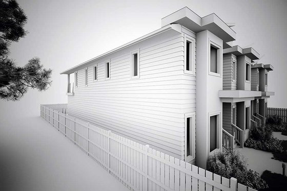 Exterior - Other Elevation for Contemporary House Plan #1101-28 - 8 bed, 6.5 bath