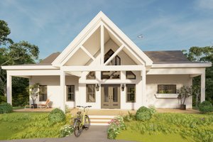 Craftsman Exterior - Front Elevation Plan #932-1085