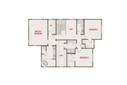 Farmhouse Style House Plan - 4 Beds 3 Baths 3248 Sq/Ft Plan #461-59 