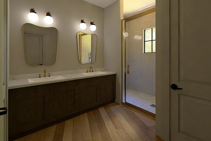 Home Plan - Interior - Master Bathroom for Farmhouse House Plan #1094-25 - 5 bed, 5.5 bath