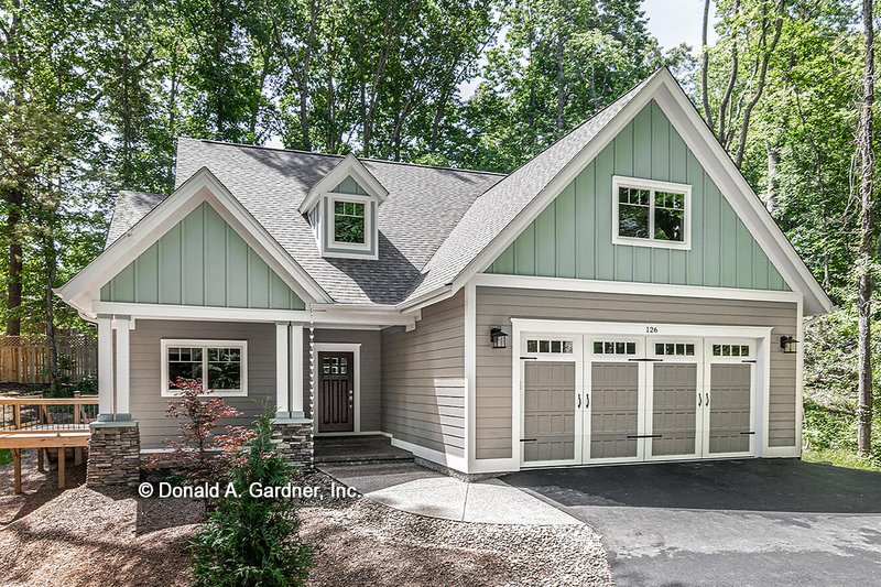 Architectural House Design - Cottage Exterior - Front Elevation Plan #929-1126