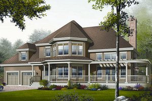 Traditional Exterior - Front Elevation Plan #23-808