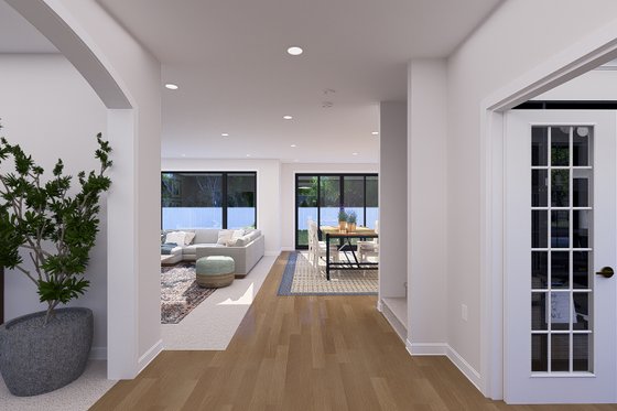 Interior - Entry 1 for Traditional House Plan #1060-268 - 3 bed, 2.5 bath