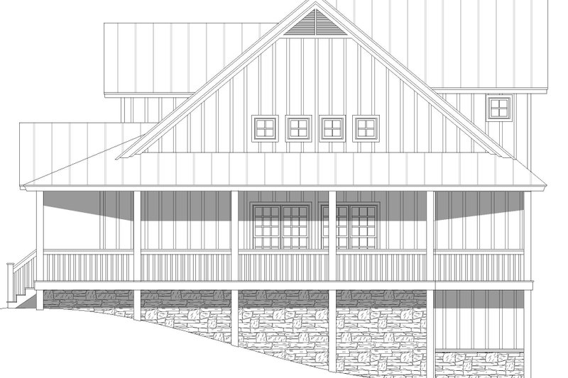 Dream House Plan - Exterior - Other Elevation for Country House Plan #932-874 - 2 bed, 2.5 bath
