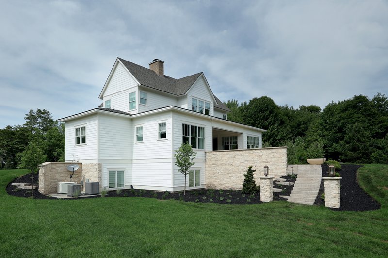 Home Plan - Exterior - Rear Elevation for Farmhouse House Plan #928-309 - 3 bed, 3.5 bath