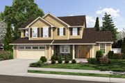 Traditional Style House Plan - 3 Beds 2.5 Baths 1569 Sq/Ft Plan #46-512 