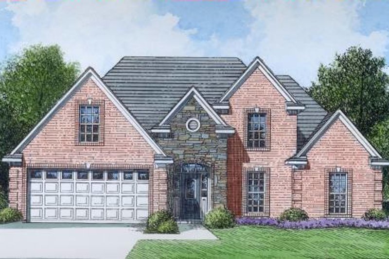 Traditional Style House Plan - 5 Beds 3 Baths 2661 Sq/Ft Plan #424-79
