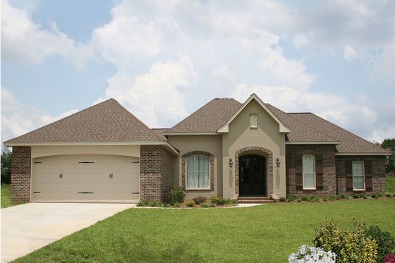 Exterior - Other Elevation for European House Plan #430-74 - 4 bed, 2 bath
