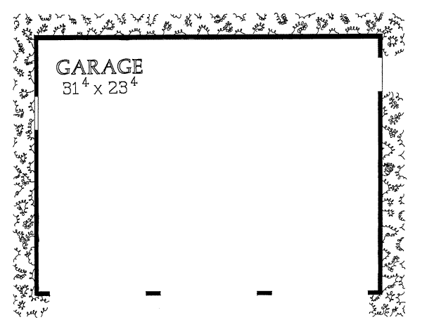 Home Plan - Traditional Floor Plan - Main Floor Plan #72-248