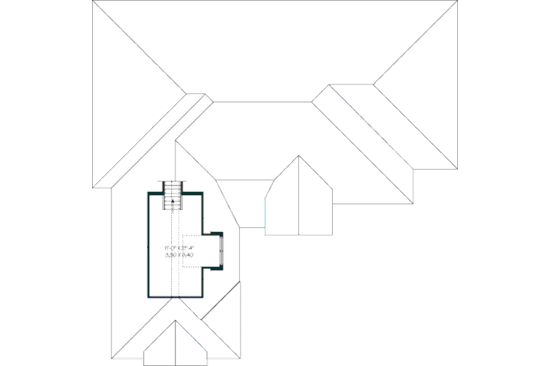 Dream House Plan - Floor Plan - Other Floor for Mediterranean House Plan #23-2223 - 3 bed, 3 bath