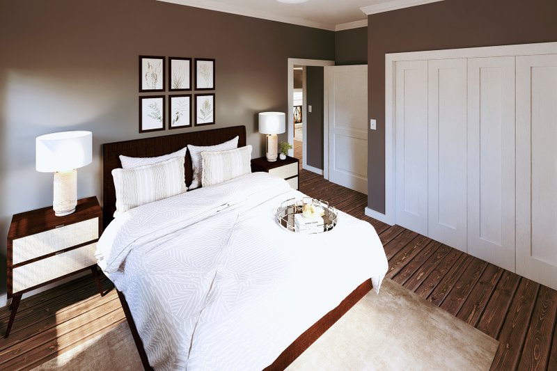 House Plan Design - Interior - Bedroom for Farmhouse House Plan #44-289 - 3 bed, 2 bath