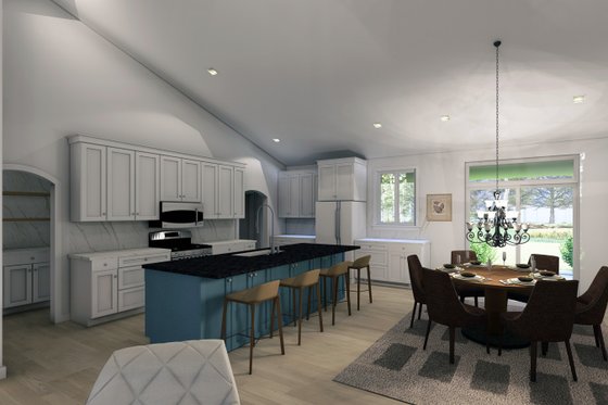 Interior - Kitchen for Farmhouse House Plan #1111-4 - 3 bed, 2.5 bath