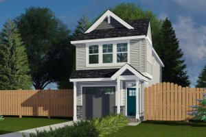 Craftsman Exterior - Front Elevation Plan #53-644