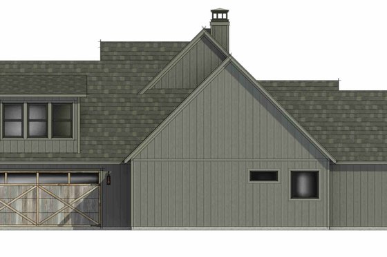 Exterior - Other Elevation 1 for Farmhouse House Plan #1096-141 - 4 bed, 3 bath