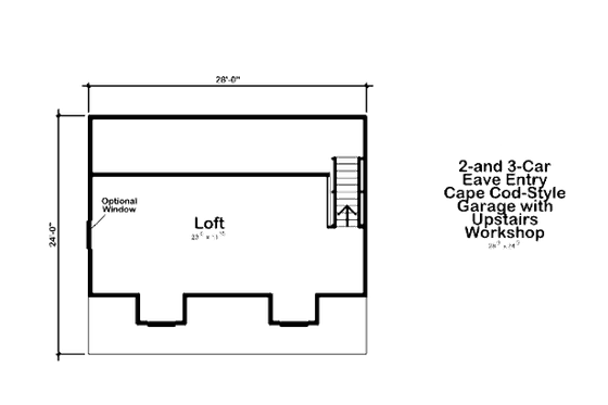 Floor Plan - Upper Floor for Traditional House Plan #312-746, 0 bath