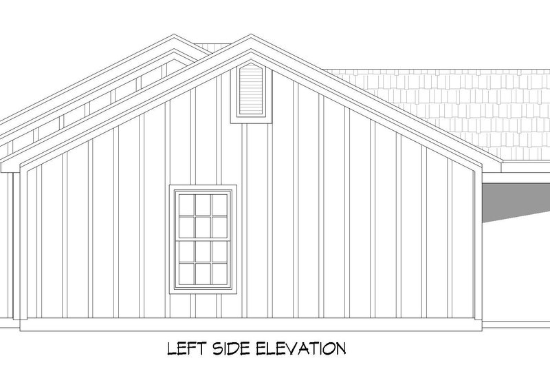 Ranch Style House Plan - 3 Beds 2 Baths 1200 Sq/Ft Plan #932-569 ...