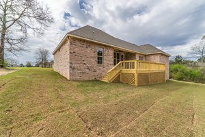 Exterior - Rear Elevation for Country House Plan #430-173 - 4 bed, 2 bath