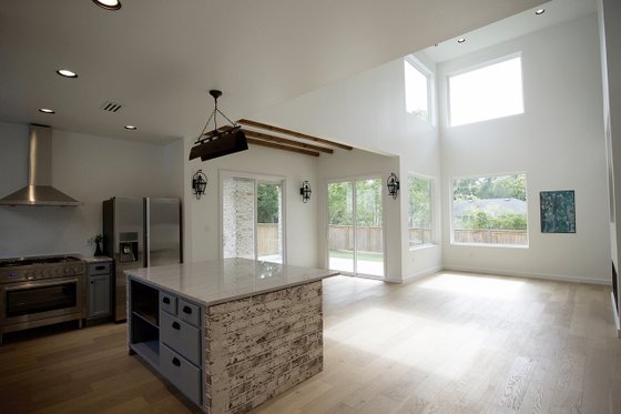 Interior - Kitchen 1 for Modern House Plan #23-2308 - 4 bed, 2 bath