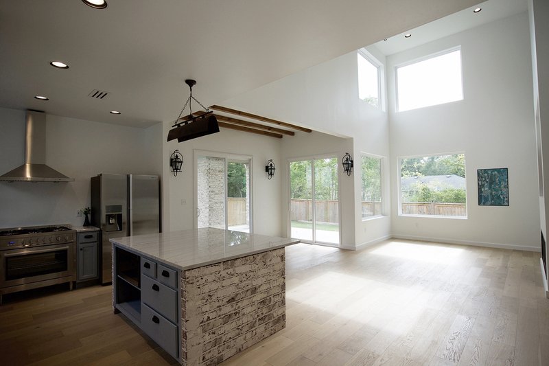 Home Plan - Interior - Kitchen 1 for Modern House Plan #23-2308 - 4 bed, 2 bath