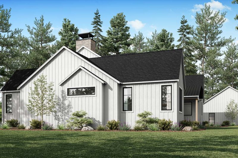 House Blueprint - Exterior - Other Elevation for Farmhouse House Plan #1070-230 - 4 bed, 3 bath