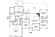 Southern Style House Plan - 3 Beds 2.5 Baths 2290 Sq/Ft Plan #56-176 