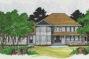Traditional Style House Plan - 4 Beds 2.5 Baths 2720 Sq/Ft Plan #308-181 