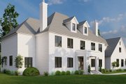 European Style House Plan - 4 Beds 4.5 Baths 4823 Sq/Ft Plan #923-312 