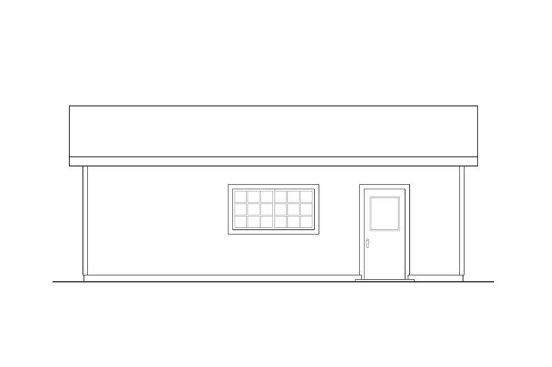 Home Plan - Exterior - Other Elevation for Traditional House Plan #124-632, 0 bath