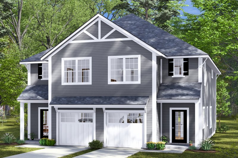 Dream House Plan - Cottage Exterior - Front Elevation Plan #513-2265