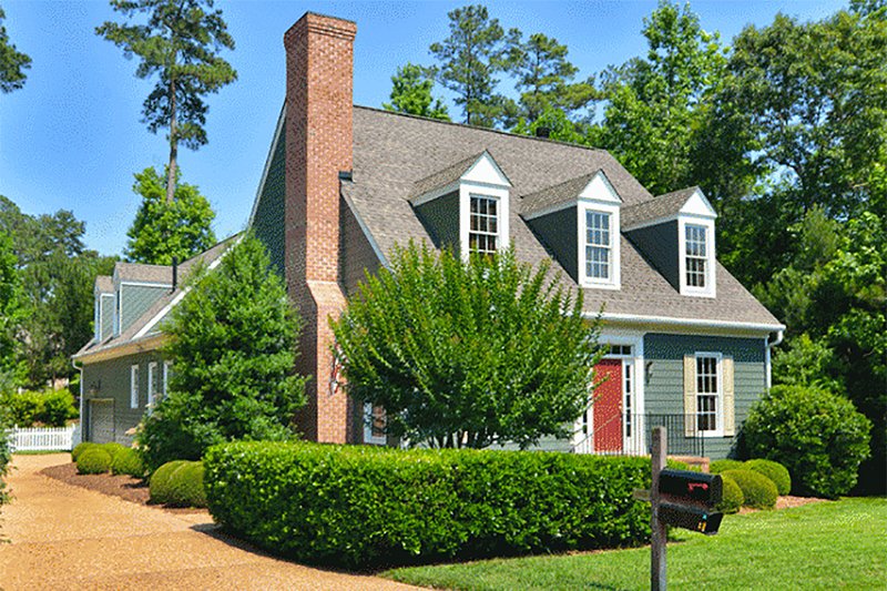 Home Plan - Exterior - Front Elevation 3 for Colonial House Plan #137-204 - 3 bed, 3 bath