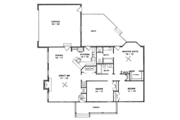 Country Style House Plan - 3 Beds 2 Baths 1438 Sq/Ft Plan #14-135 