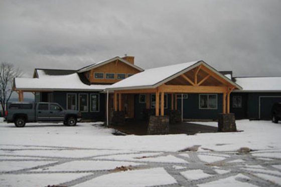 Exterior - Other Elevation for Craftsman House Plan #124-737 - 2 bed, 2.5 bath