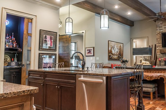 Interior - Kitchen 2 for Craftsman House Plan #17-3391 - 4 bed, 2.5 bath