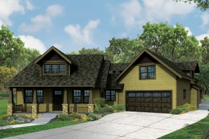 Craftsman Exterior - Front Elevation Plan #124-979