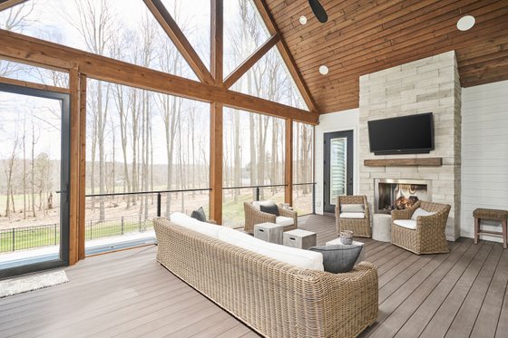 Exterior - Outdoor Living 1 for Craftsman House Plan #1089-35 - 3 bed, 2.5 bath