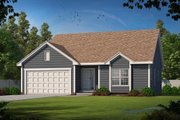 Ranch Style House Plan - 3 Beds 2.5 Baths 1426 Sq/Ft Plan #20-2290 